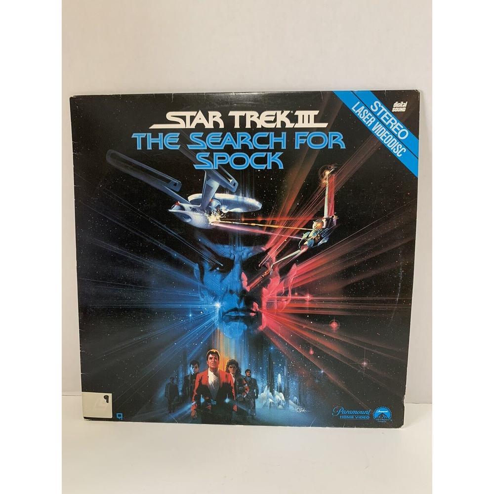 Vintage Stereo Laser‎ Video Disc Star Trek III The Search For Spock